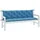 vidaXL Gartenbankauflage 180 x 50 x 7 cm melange blau 2 St.