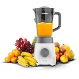 Cecotec Standmixer Power Black Titanium 1300Max W. 1300 W, 2 Geschwindigkeiten, Messer 4 Klingen mit schwarzer Titanbeschichtung, 1,5 L Krug, Zerkleinern und Pulverisieren, Ice-Crush