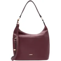 L.Credi Schultertasche Umhängetasche Maite Hobo Bag Wine weinrot - Einheitsgröße