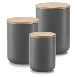 Zeller Vorratsdose rund anthrazit 10 x 13,5 cm 0,65 l