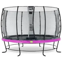 EXIT TOYS Elegant Trampolin 366 cm inkl. Economy Sicherheitsnetz lila