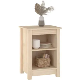 vidaXL Nachttische 2 Stk. 40x35x55 cm Massivholz Kiefer