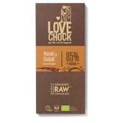 Lovechock Tafel Mandel & Baobab bio