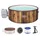 BESTWAY Helsinki AirJet Plus 180 x 66 cm Holz-Optik