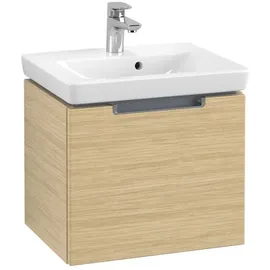 Villeroy & Boch V&B Waschtischunterschrank Subway 2.0 48,5x42x38cm, Griff chrom, nordic oak