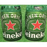 Heineken 5 Liter Bierfass mit Zapfhahn, Pfandfrei