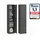 home collective Bücherregal Kleiderschrank 40 x 35 x 180 cm Anthrazit/Grau