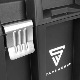 STAHLWERK Werkzeugtrolley Kunststoff/Metall schwarz 3 Teile