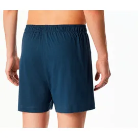 SCHIESSER Boxershorts 2er Pack Dunkelblau / Schwarz M