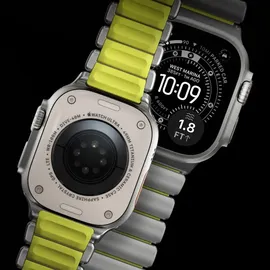 Nomad Stratos Band für Apple Watch Titan
