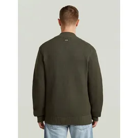 G-Star Honey Comb Structure Cardigan Knit | Grau - Herren, - XL