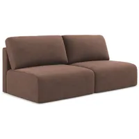 Makamii 3-Sitzer, Hellrosa, Textil, Füllung: Schaumstoff, 216x79x102 cm, Made in EU, Wohnzimmer, Sofas & Couches, Schlafsofas