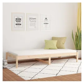 vidaXL Tagesbett 90 x 190 cm braun