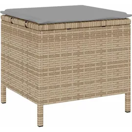 vidaXL Garten Essgruppe 4-tlg. Beige