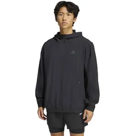 adidas Tech Essentials Workout Track TOP, Herren Kapuzensweater, schwarz - 2XL