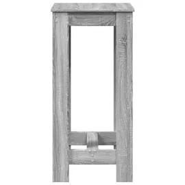 vidaXL Bartisch 51 x 50 x 103,5 cm Grau