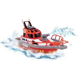 DICKIE RC-Boot Feuerwehrboot CH RTR rot