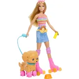 Barbie Pets Skate and Run Pup Puppe (JMJ44)