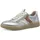 Jana Damen Sneaker flach Silber 38