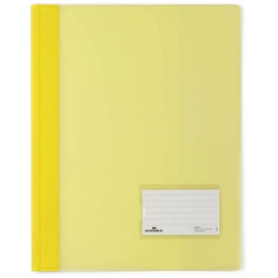 DURABLE Schnellhefter DIN A4 überbreit PVC gelb