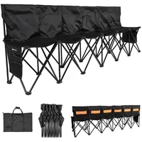 Vevor Campingbank 6 Personen Schwarz