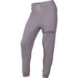 Nike - Phoenix Fleece Mid-Rise Logo Jogginghose Damen violet Ore,