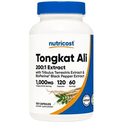 Nutricost Tongkat Ali 1,000 mg - Vegan (120 Kapseln)