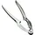 Metaltex Krokki Nussknacker Aluminium verchromt 15 cm