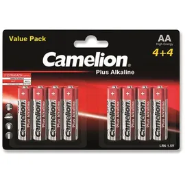 Camelion Plus-Alkaline AA 8 St.