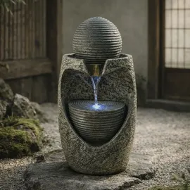 k√ñhko Gartenbrunnen Steinquell Aura
