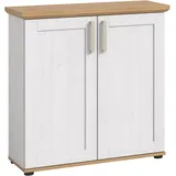 xonox.home Highboard 84 x 88 x 37 cm Weiß
