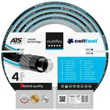 Cellfast MultiFlex ATS Variant Gartenschlauch 50 m schwarz