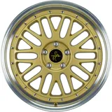 Keskin Tuning Keskin KT22 Retro 8x18 ET45 5x108 72,6, Gold Lip Polish