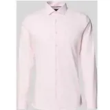 OLYMP No. Six Super Slim Fit Business-Hemd Modern Kent Uni Twill, Rose, 39