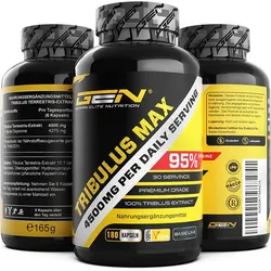 Tribulus Max - 180 Kapseln - 750 mg - 95% Saponine
