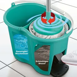 Clean Maxx Power-Wischmopp türkis