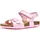 GEOX J Adriel Girl C Sandal, Light Pink, 36 EU