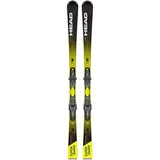 Head Alpin Ski Supershape e-Speed SW SF mit Bindung PRD 12 GW schwarz gelb 163cm