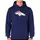 New Era Denver Broncos NFL Team Logo Hoody Blau Kapuzenpullover - M