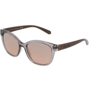 Armani Exchange AX4127S Damen-Sonnenbrille Vollrand Cat Eye Acetat-Gestell, grau