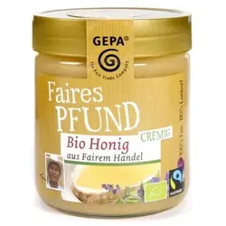 GEPA Faires Pfund Honig bio 500g