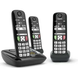 Gigaset A735A Trio schwarz