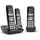 Gigaset A735A Trio schwarz