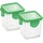 Genius Nicer Dicer Quick Auffangbehälter inkl. Frischhaltedeckel in grün