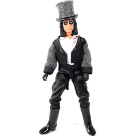 Mego Alice Cooper Action Figur 20 cm - Schwarz/Beige/Weiß