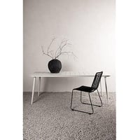Venture Home Lina Dining Table-Beige-20090 Table, Beige, 200x90