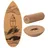 F2 Kork Balance Board Surf 84x31cm mit Korkrolle + Kork Halbkugel