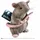The Noble Collection Phantastische Tierwesen Scabbers Plüschfigur 23 cm