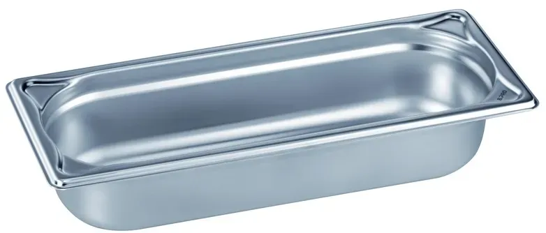 B.PRO Gastronorm-Behälter 1,7 Liter Edelstahl-GN 2/8 - 65 mm