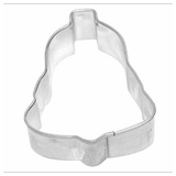 Birkmann 1010700610 Ausstechform Glocke, Kunststoff, Grau, 5 x 3 x 2 cm